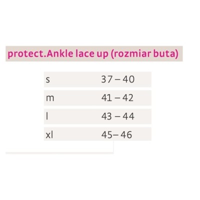 Protect. Ankle Lace up rozm